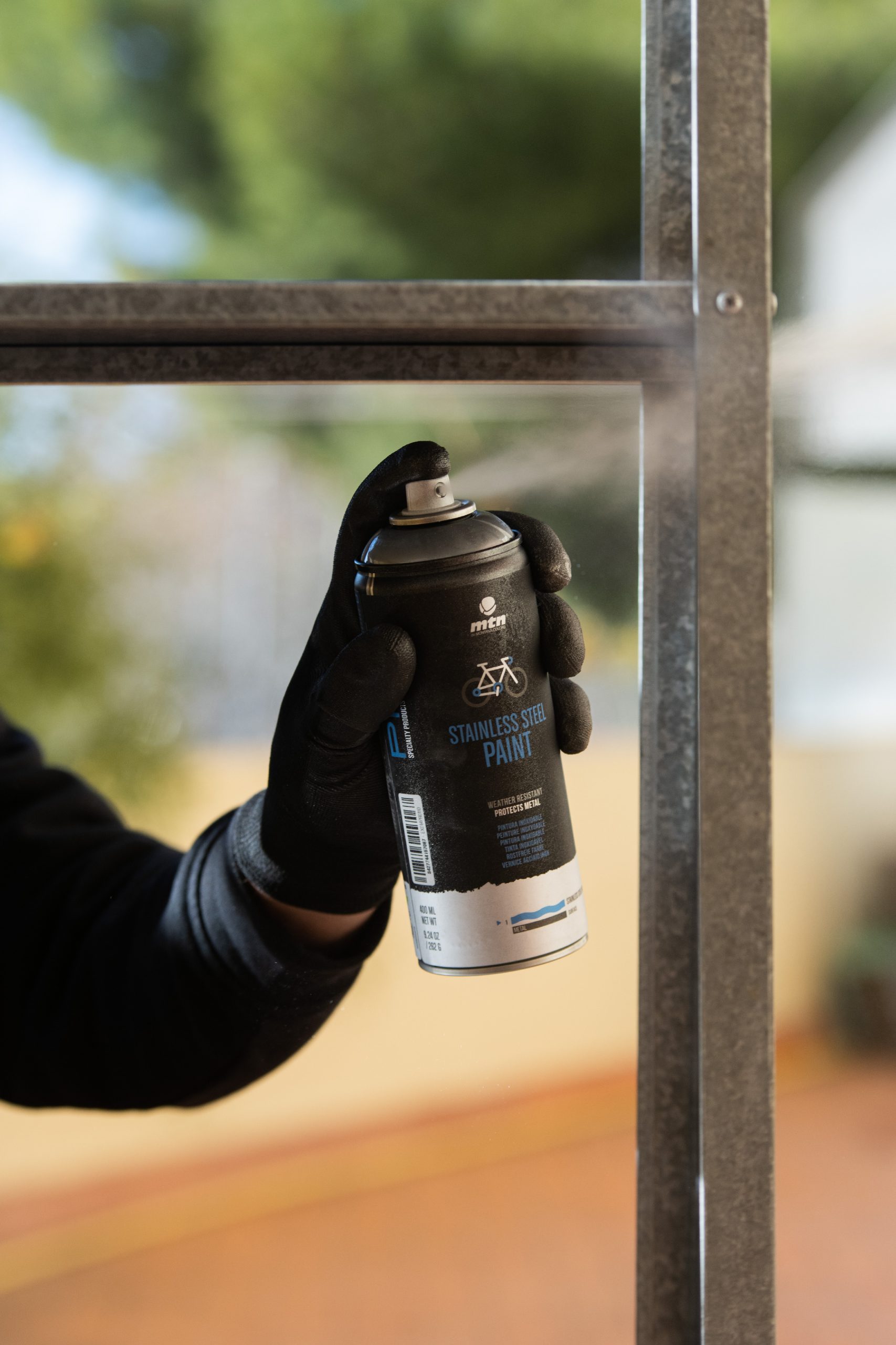 Stainless Steel Paint Graffiti Boulevard